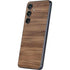 Natural Walnut Wood Galaxy S25 Skin